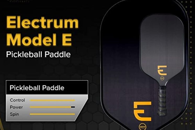 Electrum Model E Carbon Fiber 13mm Pickleball Paddle