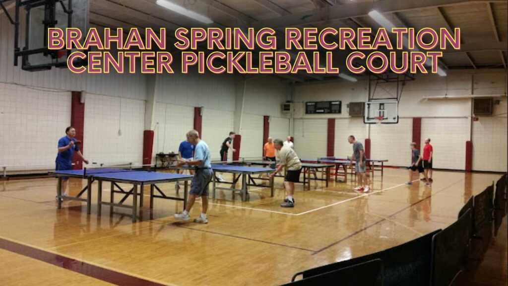 Brahan Spring Recreation Center Pickleball Court