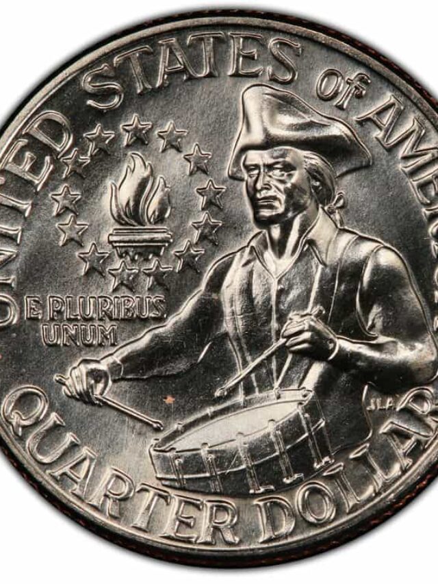 RaRe Bicentennial Quarter Worth Nearly $100 Million USD: 4 more worth Over $2000k! United States Dollar