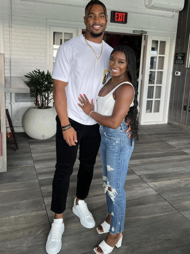 Simone Biles’ Husband Surprises Her with Designer Bags After She Was ‘Crying All Day’