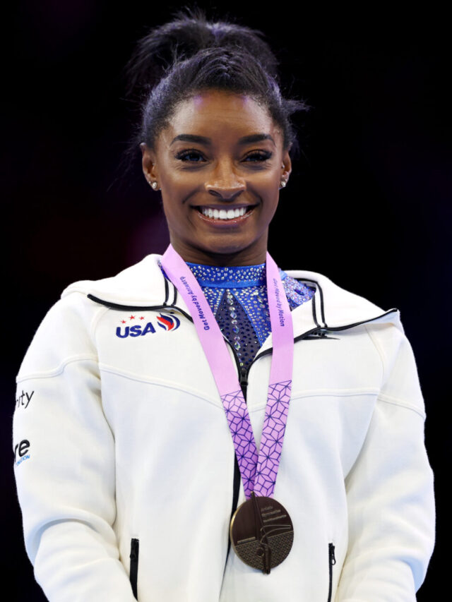 Simone Biles Leaps into History as 1st American Woman to Win Olympic Gold in Vault Competition